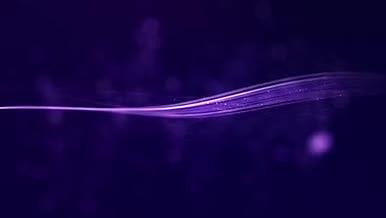 动感紫色线条光斑背景素材视频的预览图